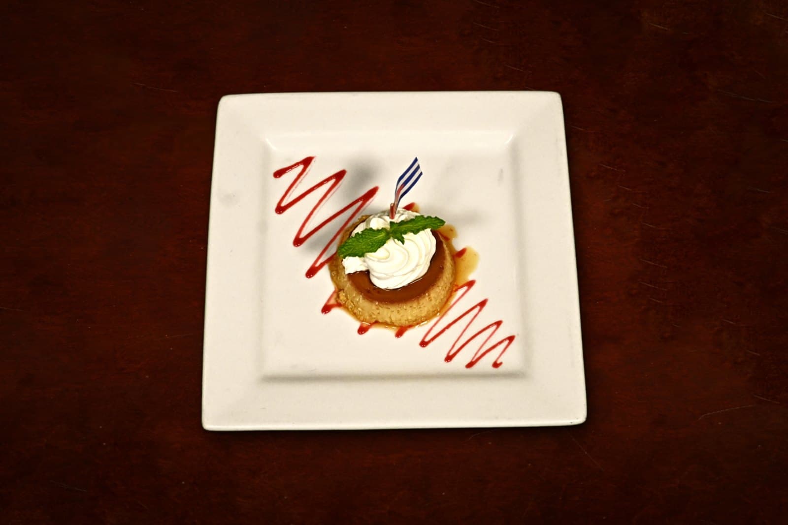 Flan, the Cuban caramel custard