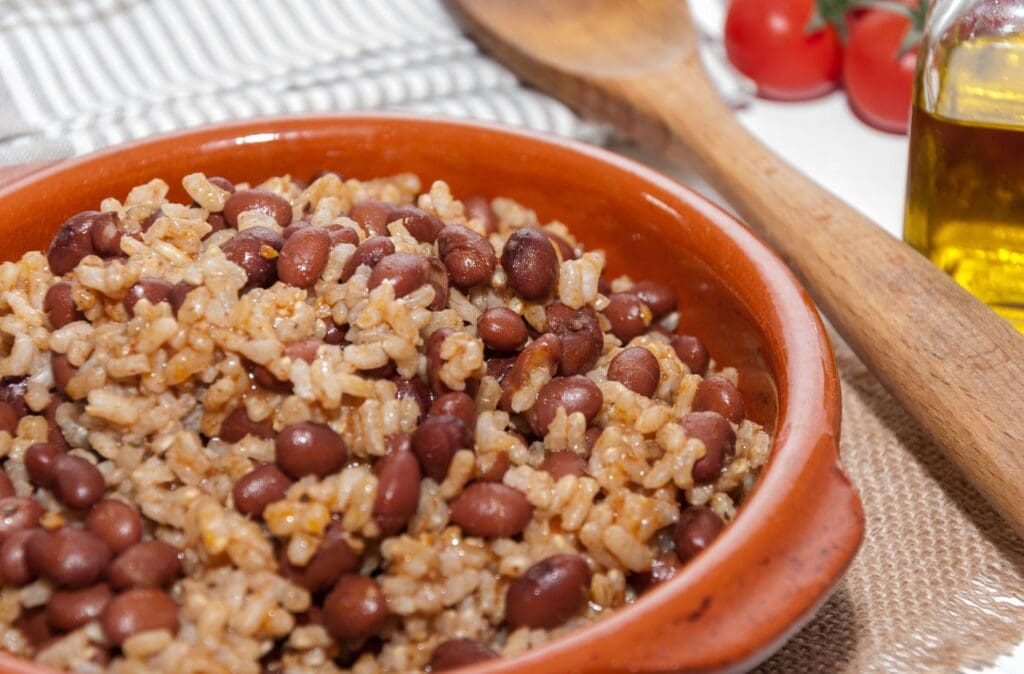 rice and beans